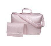 Canastilla Y Vestidor Plast Lucia Rosa