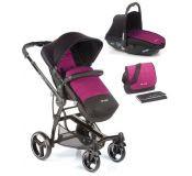 Cochecito 2 Piezas Be Cool Bandit Twice Love Purple vs Red