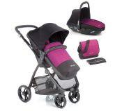 Cochecito 2 Piezas Be Cool Slide Twice Love Purple vs Red