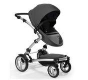 Cochecito Mima Kobi Chasis Gris Soft Pack Gris/ Negro