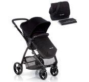 Silla De Paseo Be Cool Slide Zen Black vs Marfil