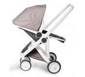 Silla de paseo Greentom Revesible Arena chasis blanco