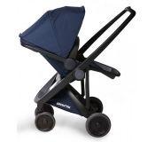 Silla de paseo Greentom Revesible Azul chasis negro