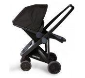 Silla de paseo Greentom Revesible Negra chasis negro