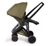 Silla de paseo Greentom Revesible Oliva chasis negro
