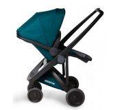 Silla de paseo Greentom Revesible Turquesa chasis negro