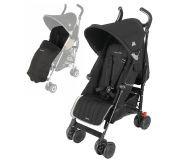 Silla De Paseo Maclaren Black Black mas Saco universal negro