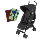 Silla De Paseo Maclaren Black Black mas Manta Maclaren reversible