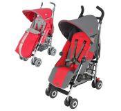 Silla De Paseo Maclaren Charcoal Cardinal mas Saco Bittersweet