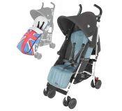 Silla De Paseo Maclaren Quest citadel con Saco Union Jack