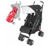 Silla De Paseo Maclaren Techno Xt Black Y Saco cherry blossom