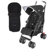 Silla De Paseo Maclaren Techno Xt Black Y Saco universal Black