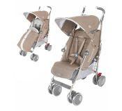 Silla De Paseo Maclaren Techno Xt Champagne Y Saco Xt Champagne