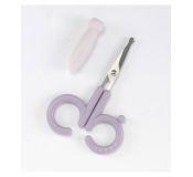 Tijeras Beaba Con Estuche Pastel Rosa