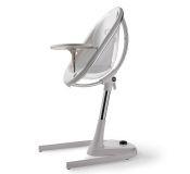 Trona Moon Mima Cristal tapizado Silver